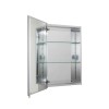 Croydex Chrome Mirrored Bathroom Cabinet 610 x 760mm