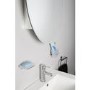 Oval Chrome Mirrored Bathroom Wall Cabinet 535 x 790mm - Croydex