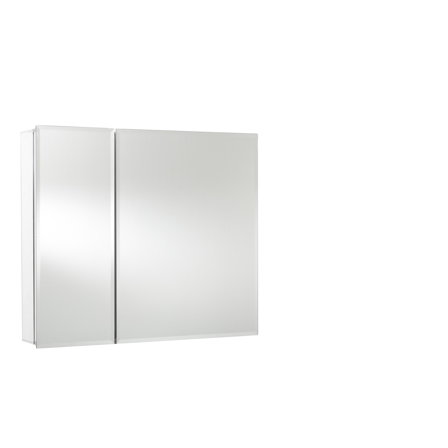 Chrome Mirrored Wall Bathroom Cabinet 765 x 660mm - Croydex