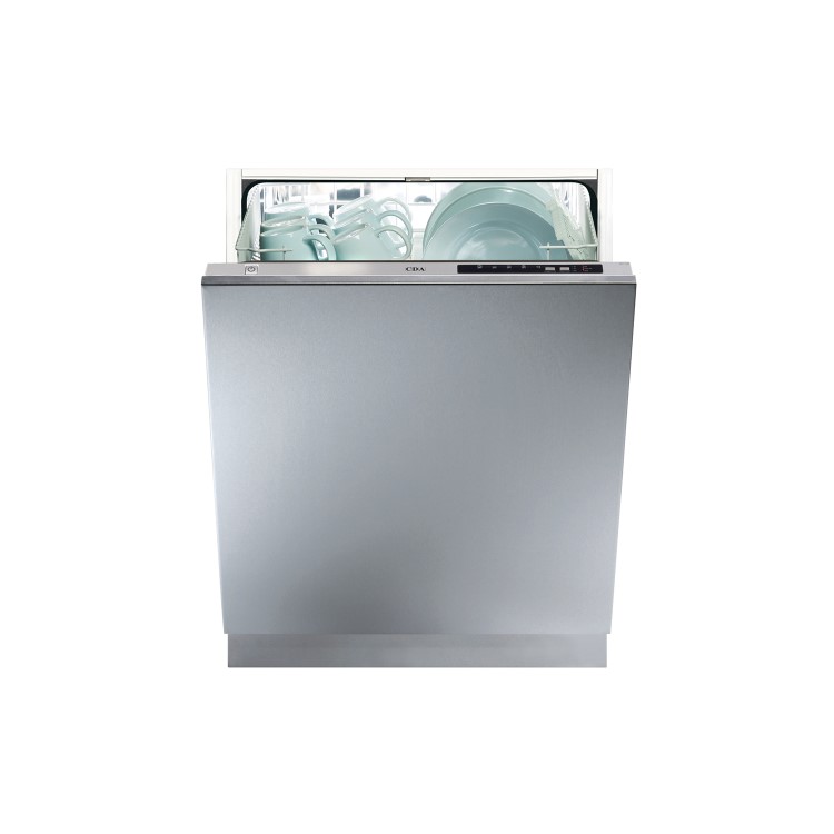 GRADE A1 - CDA WC142 Stainless Steel 13 Place Fully Integrated Dishwasher
