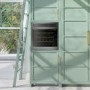 Caple Sense 30 Bottle Single Zone Built-in Wine Cabinet - Black Glass Door