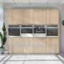Caple Sense 30 Bottle Single Zone Built-in Wine Cabinet - Stainless Steel Door