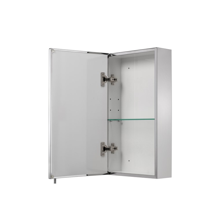 Croydex Chrome Mirrored Bathroom Cabinet 300 x 550mm