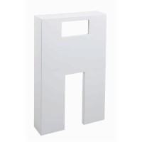 Polymarble Back to Wall WC Toilet Unit - Without Toilet - W500 x H790mm