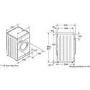SIEMENS WD12D523GB iQ300 5kg Wash 2.5kg Dry Freestanding Washer Dryer - White