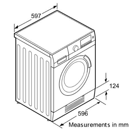 SIEMENS WD14H420GB iQ500 7kg Wash 4kg Dry Freestanding Washer Dryer - White