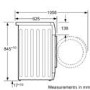 SIEMENS WD14H420GB iQ500 7kg Wash 4kg Dry Freestanding Washer Dryer - White