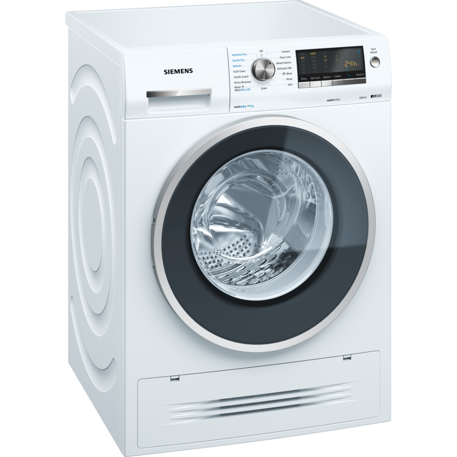 Siemens WD14H422GB iQ500 7kg Wash 4kg Dry Freestanding Washer Dryer