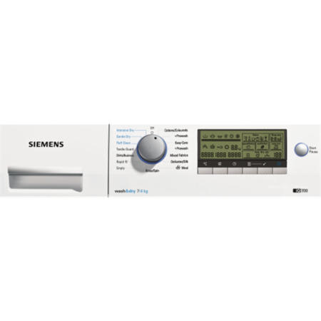 Siemens WD14H520GB iQ700 7 and 4kg 1400rpm Freestanding Washer Dryer White