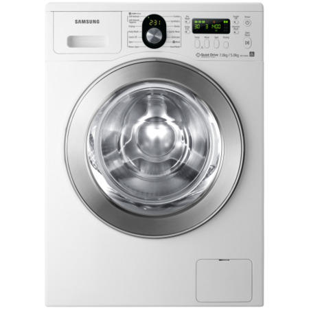 Samsung WD1704RJE1 7kg Wash 5kg Dry Freestanding Washer Dryer - White