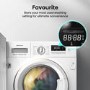 Hisense 3S Series 8kg Wash 6kg Dry 1400rpm Integrated Washer Dryer - White