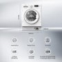 Hisense 3S Series 8kg Wash 6kg Dry 1400rpm Integrated Washer Dryer - White