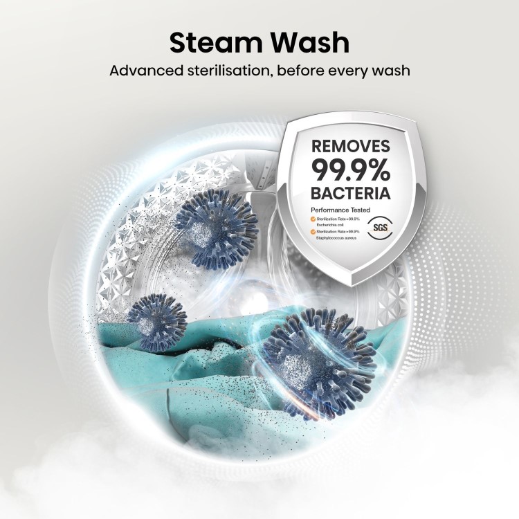 Hisense 3s Series 10.5kg Wash 6kg Dry 1400rpm Washer Dryer - White