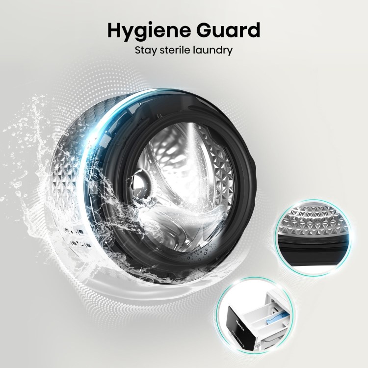 Hisense 3s Series 10.5kg Wash 6kg Dry 1400rpm Washer Dryer - White