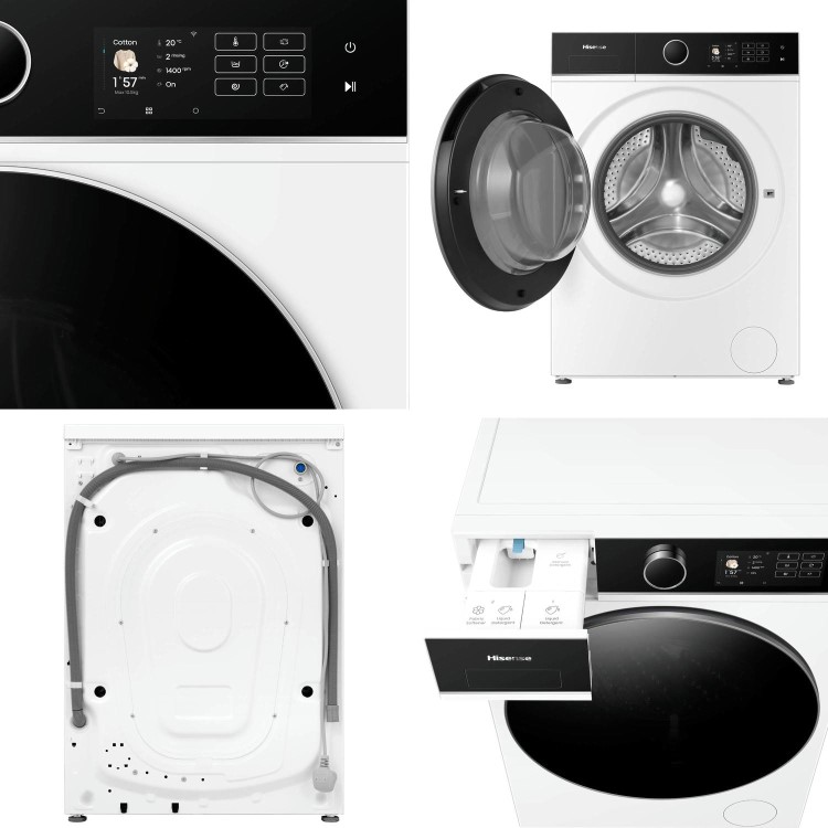Hisense KitchenFit 5i Series 10kg Wash 6kg Dry 1400rpm Washer Dryer - White