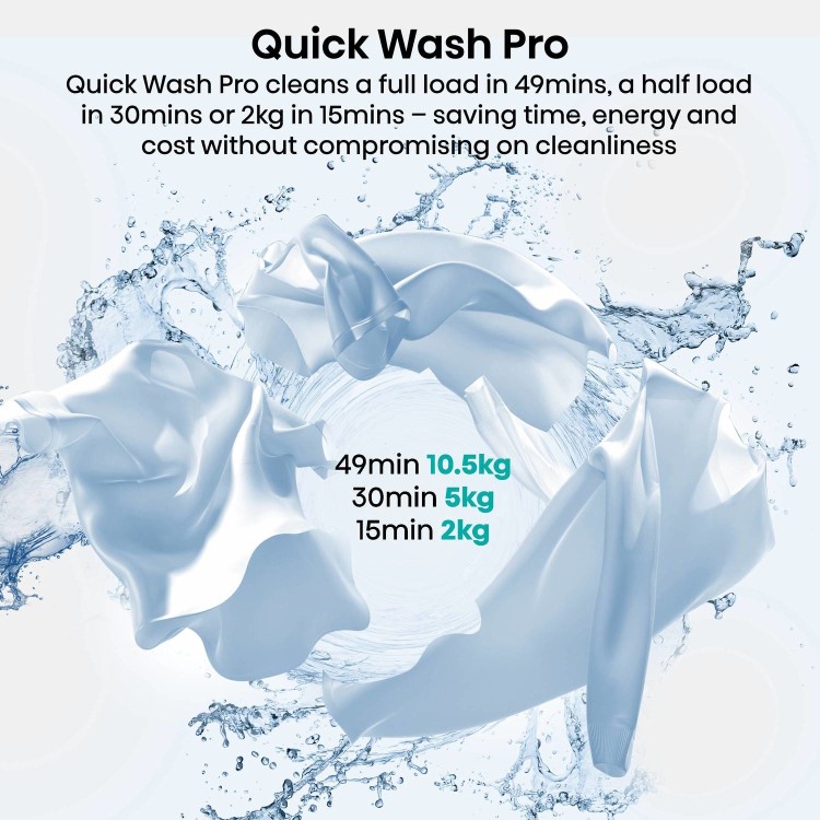 Hisense KitchenFit 5i Series 10kg Wash 6kg Dry 1400rpm Washer Dryer - White