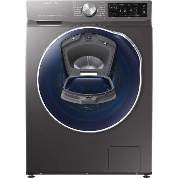 GRADE A2 - Samsung WD90N645OOX QuickDrive 9kg Wash 5kg Dry Freestanding Washer Dryer With EcoBubble And AddWash