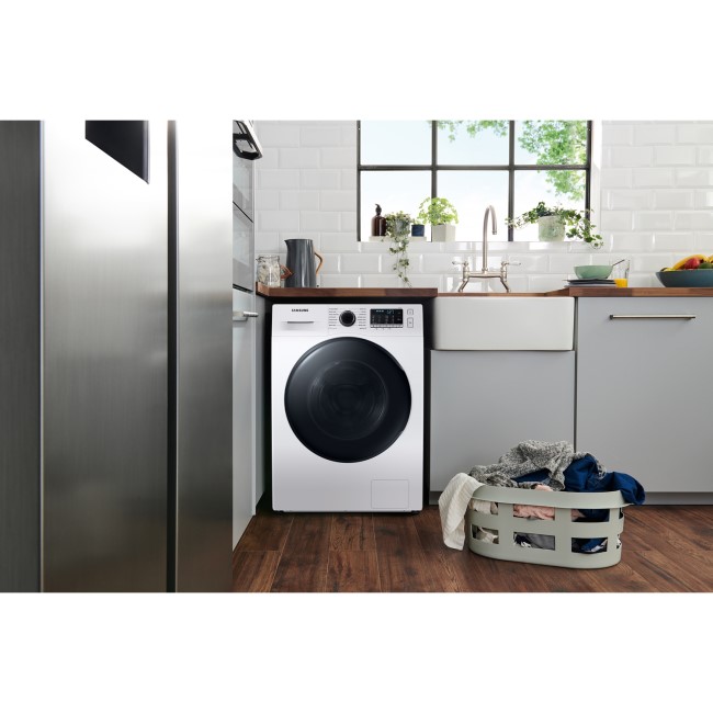 Samsung Series 5 9kg Wash 6kg Dry Freestanding Washer Dryer White Wd90ta046be Eu Appliances Direct