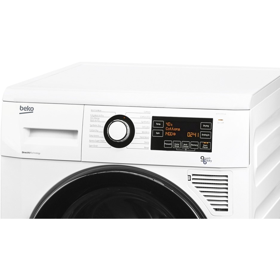Beko WDA914401W 9kg Wash 6kg Dry 1400rpm Freestanding Washer Dryer