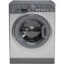 HOTPOINT WDAL8640G Aquarius 8kg Wash 6kg Dry 1400rpm Freestanding Washer Dryer - Graphite