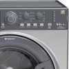 GRADE A1 - Hotpoint WDAL8640G Aquarius 8kg Wash 6kg Dry 1400rpm Freestanding Washer Dryer-Graphite