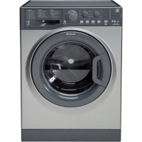 GRADE A1 - Hotpoint WDAL9640G Aquarius 9kg Wash 6kg Dry 1400rpm Freestanding Washer Dryer-Graphite