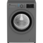 Beko 7kg Wash 4kg Dry Freestanding Washer Dryer - Silver