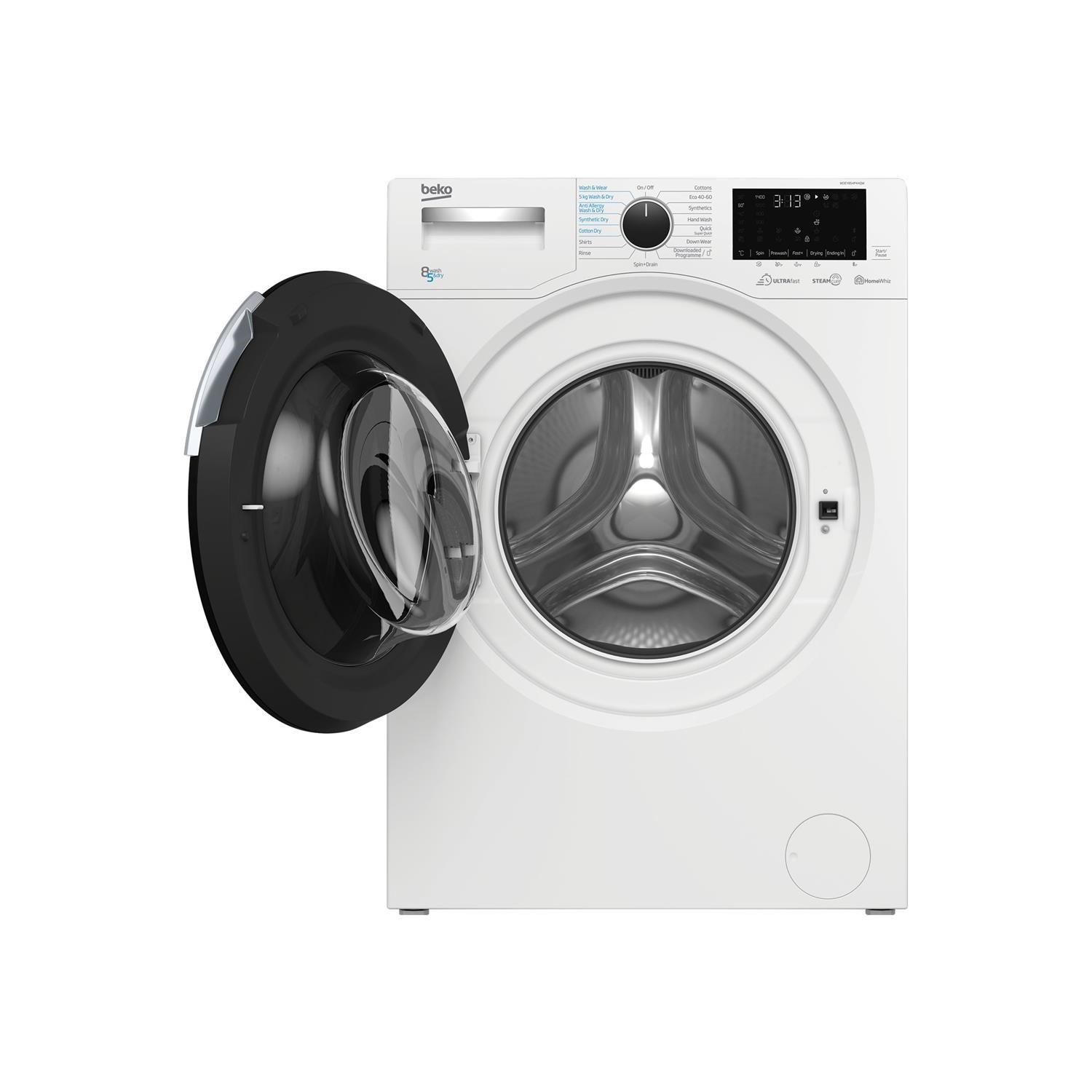 Beko RecycledTub 8kg Wash 5kg Dry 1400rpm Freestanding Washer Dryer - White