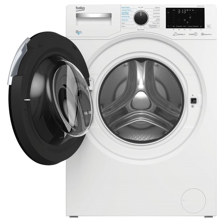 Beko RecycledTub 8kg Wash 5kg Dry 1400rpm Freestanding Washer Dryer - White