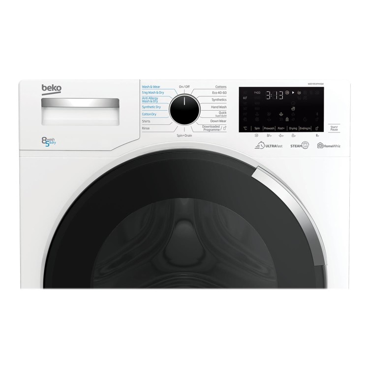 Beko RecycledTub 8kg Wash 5kg Dry 1400rpm Freestanding Washer Dryer - White