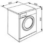 Smeg WDF147S 7 and 4kg 1400rpm Freestanding Washer Dryer in White