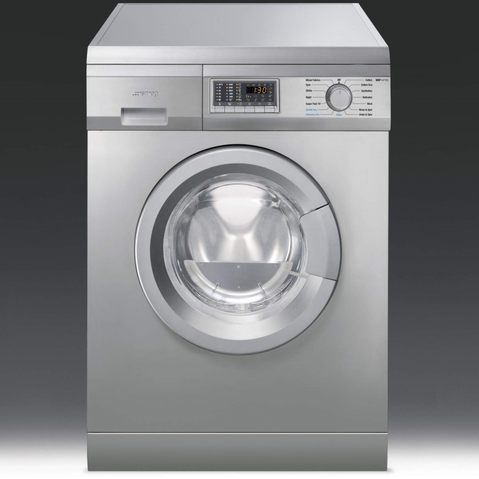 GRADE A2 - Light cosmetic damage - Smeg WDF147XS 7kg And ...
