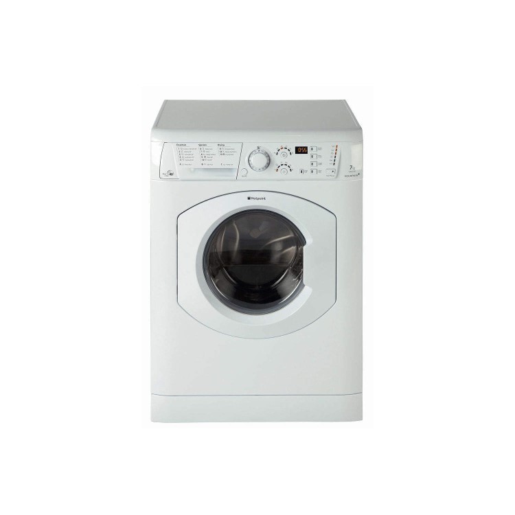 Hotpoint WDF740P Aquarius+ 7kg Wash 5kg Dry 1400rpm Freestanding Washer Dryer-White