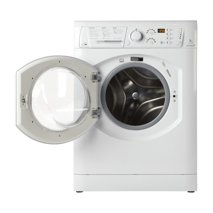 Hotpoint WDF740P Aquarius+ 7kg Wash 5kg Dry 1400rpm Freestanding Washer Dryer-White