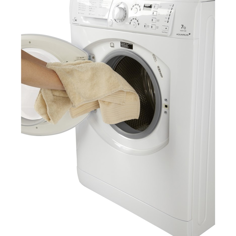 Hotpoint WDF740P Aquarius+ 7kg Wash 5kg Dry 1400rpm Freestanding Washer