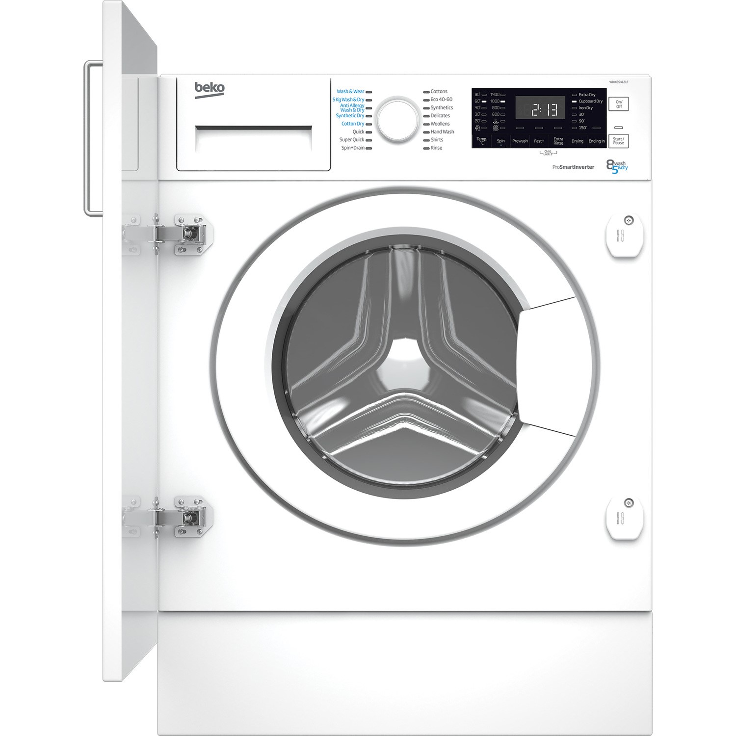 Beko WDIK854121F 8kg Wash 5 kg Dry Washer Dryer