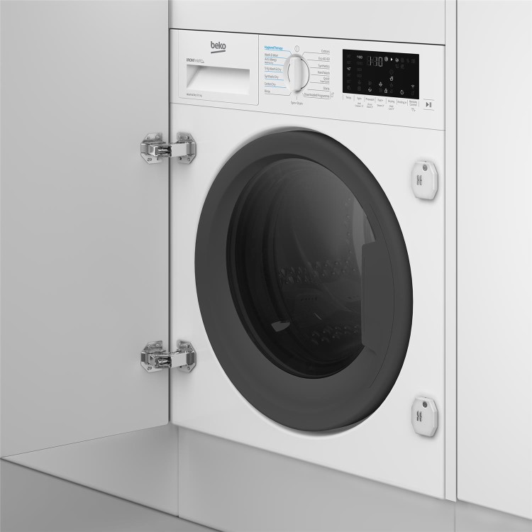 Beko 9kg Wash 5kg Dry 1400rpm Integrated Washer Dryer - White