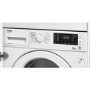 GRADE A2 - Beko WDIY854310F 1400rpm Spin Speed 8kg Wash 5kg Dry Integrated Washer Dryer - White