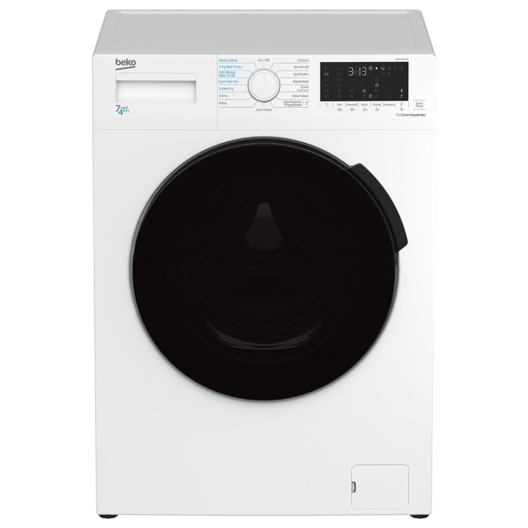 Beko 7kg Wash 4kg Dry 1200rpm Washer Dryer - White