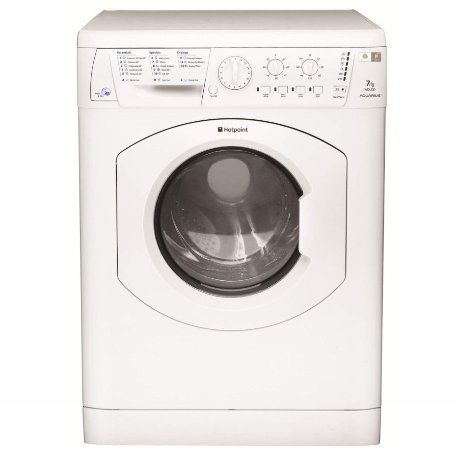 Hotpoint WDL520P Aquarius 7kg Wash 5kg Dry 1200rpm Freestanding Washer