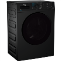 Refurbished Beko WDL742431B Freestanding 7/4KG 1200 Spin Washer Dryer Black