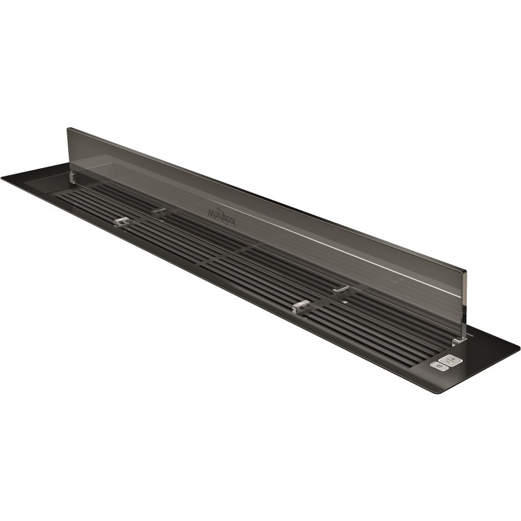 Whirlpool W Collection WDO93FBK 86cm Wide Downdraft Extractor - Black