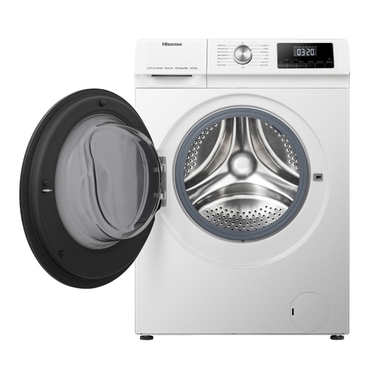 Hisense 3 Series 10kg Wash 6kg Dry 1400rpm Washer Dryer - White