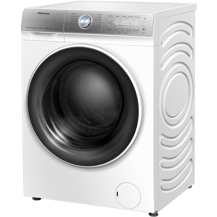 Refurbished Hisense WDQR1014EVAJM Freestanding 10/6KG 1400 Spin Washer Dryer White