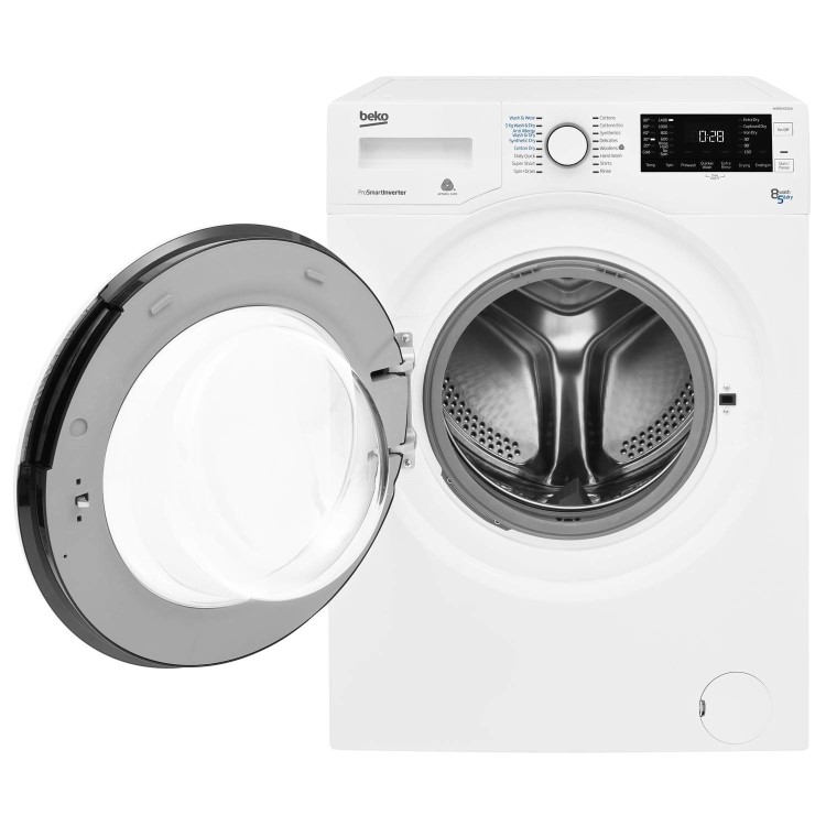 Beko WDR8543121W 8kg Wash 5kg Dry 1400rpm Freestanding Washer Dryer - White