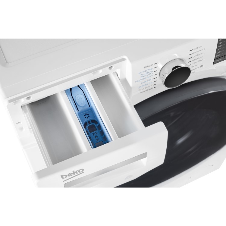 Beko WDR854P14N1W 8kg Wash 5kg Dry 1400rpm Freestanding Washer Dryer - White