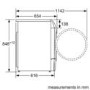 Refurbished Bosch Serie 6 WDU28569GB Freestanding 10/6KG 1400 Spin Washer Dryer