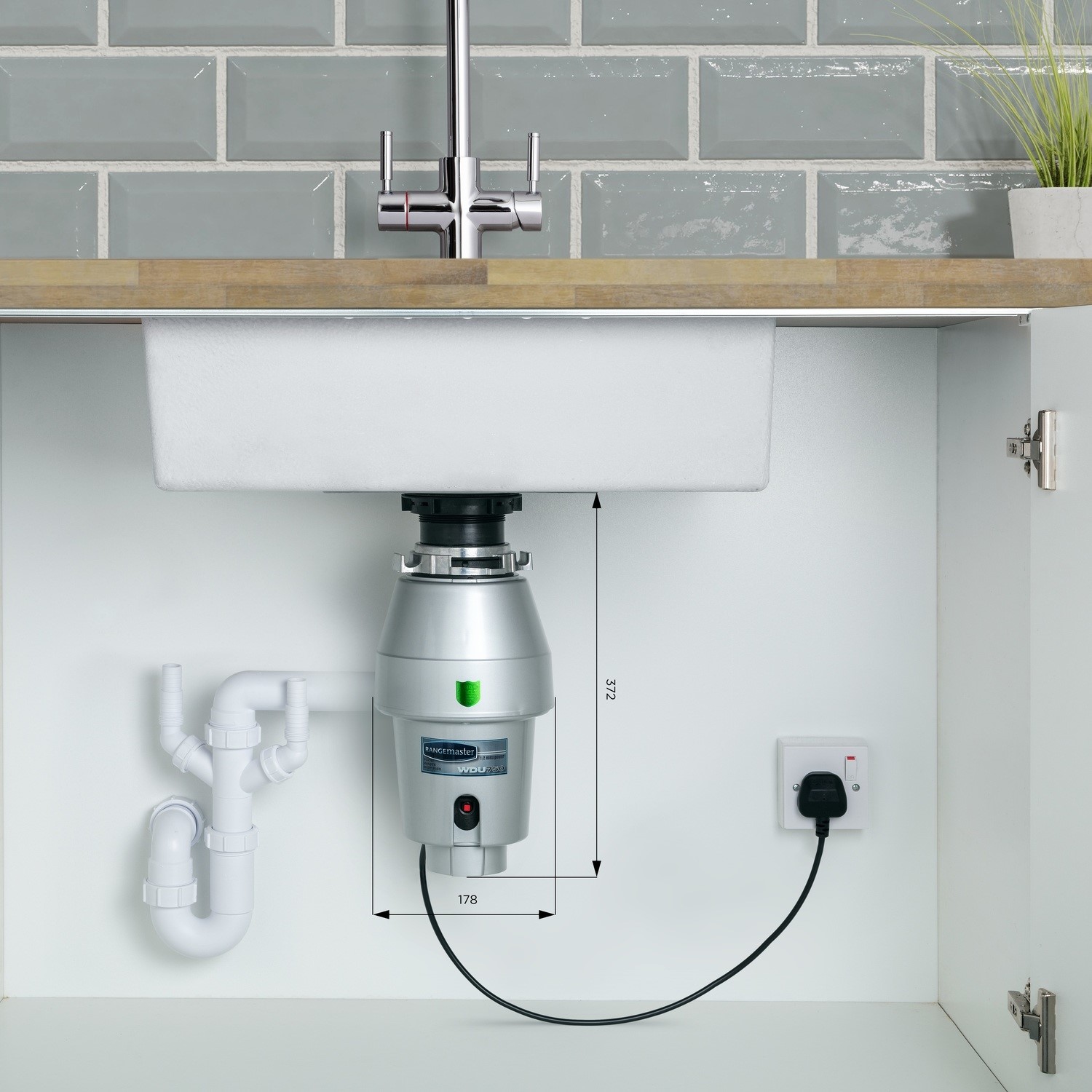 Rangemaster Mid Duty 750 Waste Disposal Unit Rangemaster Mid Duty 750 Waste Disposal Unit