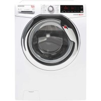 GRADE A3 - Hoover WDWOA496HC/1-80 Dynamic Next 10+6 Freestanding Washer Dryer - White