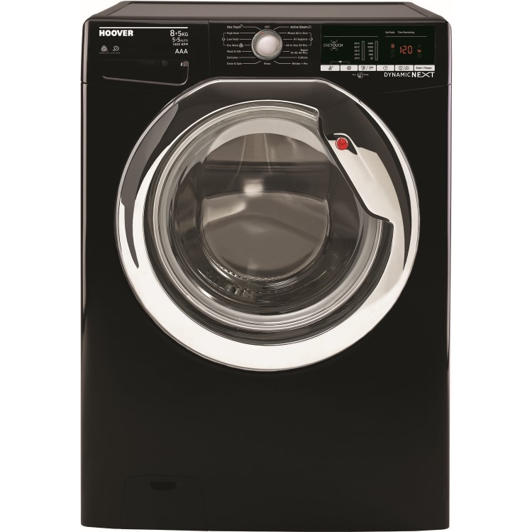 Hoover WDXOA485ACB/1-80 Dynamic Next 8+5 Freestanding Washer Dryer - Black